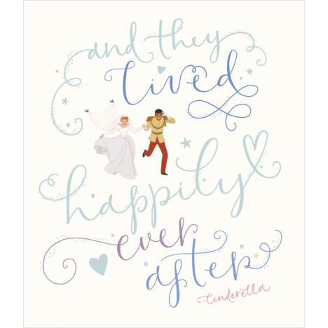 Happily Ever After Cinderella Disney Princess Card £2.29